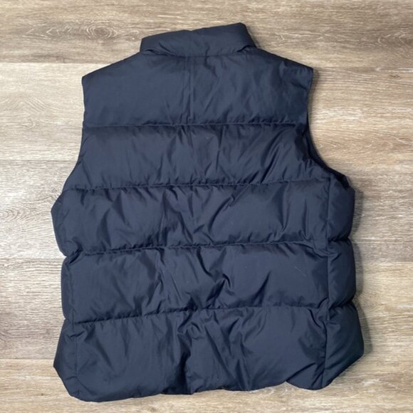 Vintage polo Ralph Lauren sport down women’s large navy blue zip up vest - Picture 2 of 3